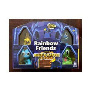Rainbow Friends Blue's Castle Mini Figure 8-Pack Set